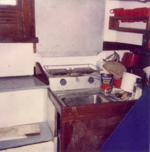 Sink and stove