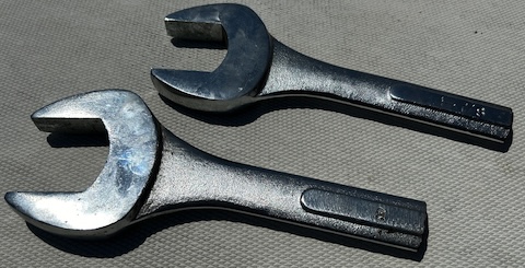 my pair of open-end wrenches