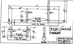 Rudder Post Reinforcement drawing, 22 July 1969